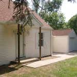 Lakemore Rehab home, rear